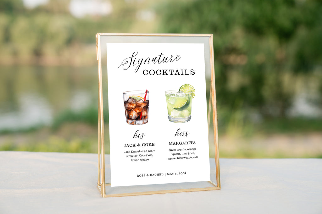 Cocktail Signs